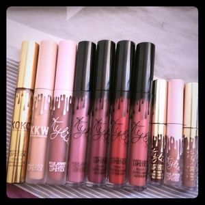 Kylie & KKW matte lipstick bundle